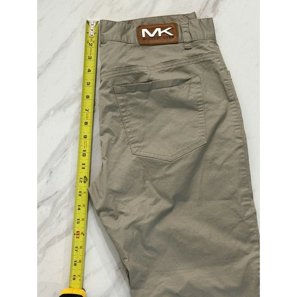 New Michael Kors Classic Fit Khaki Pants Mens Size 33